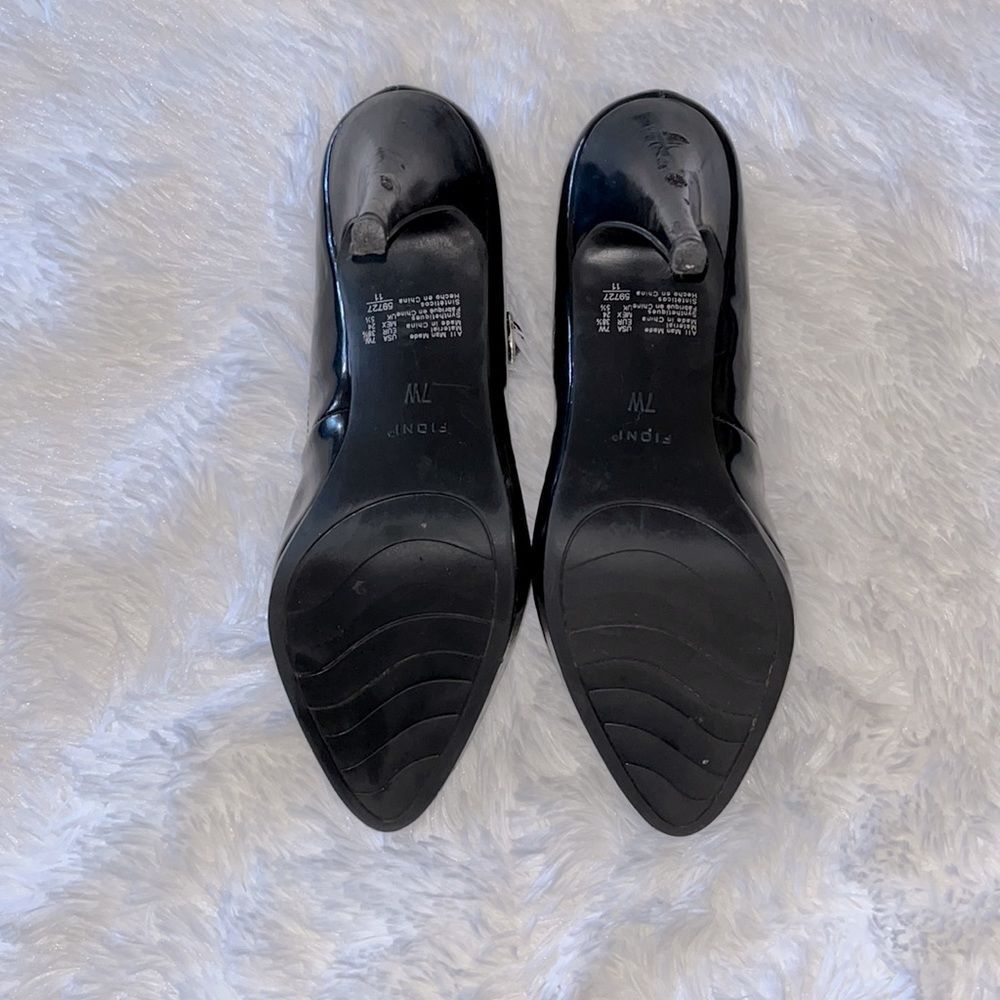 FIONI Black Patent Leather High Heels - Picture 3 of 3